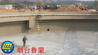 污水處理廠構筑物長效防護 煙臺魯蒙LM復合防腐防水涂料的卓越應用